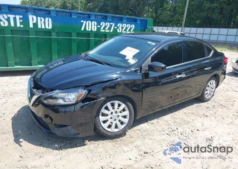 2017 Nissan Sentra Sv из США, поврежденный, VIN 3N1AB7AP3HL670663